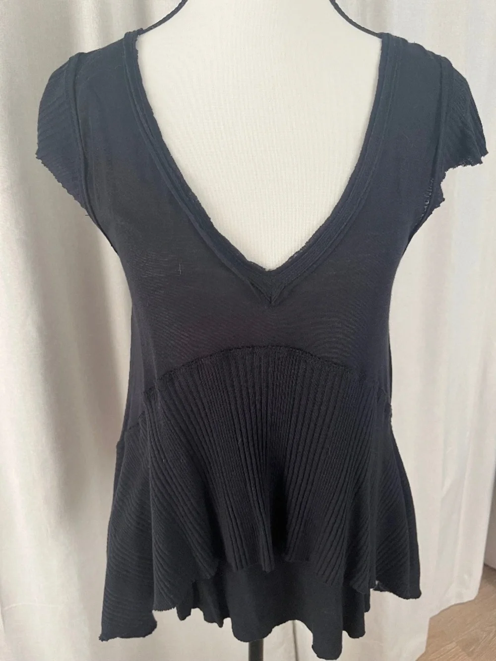 Free People Black tank/top xsmall
